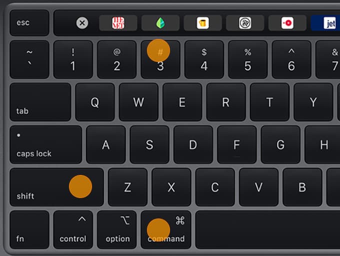 control screenshot for mac